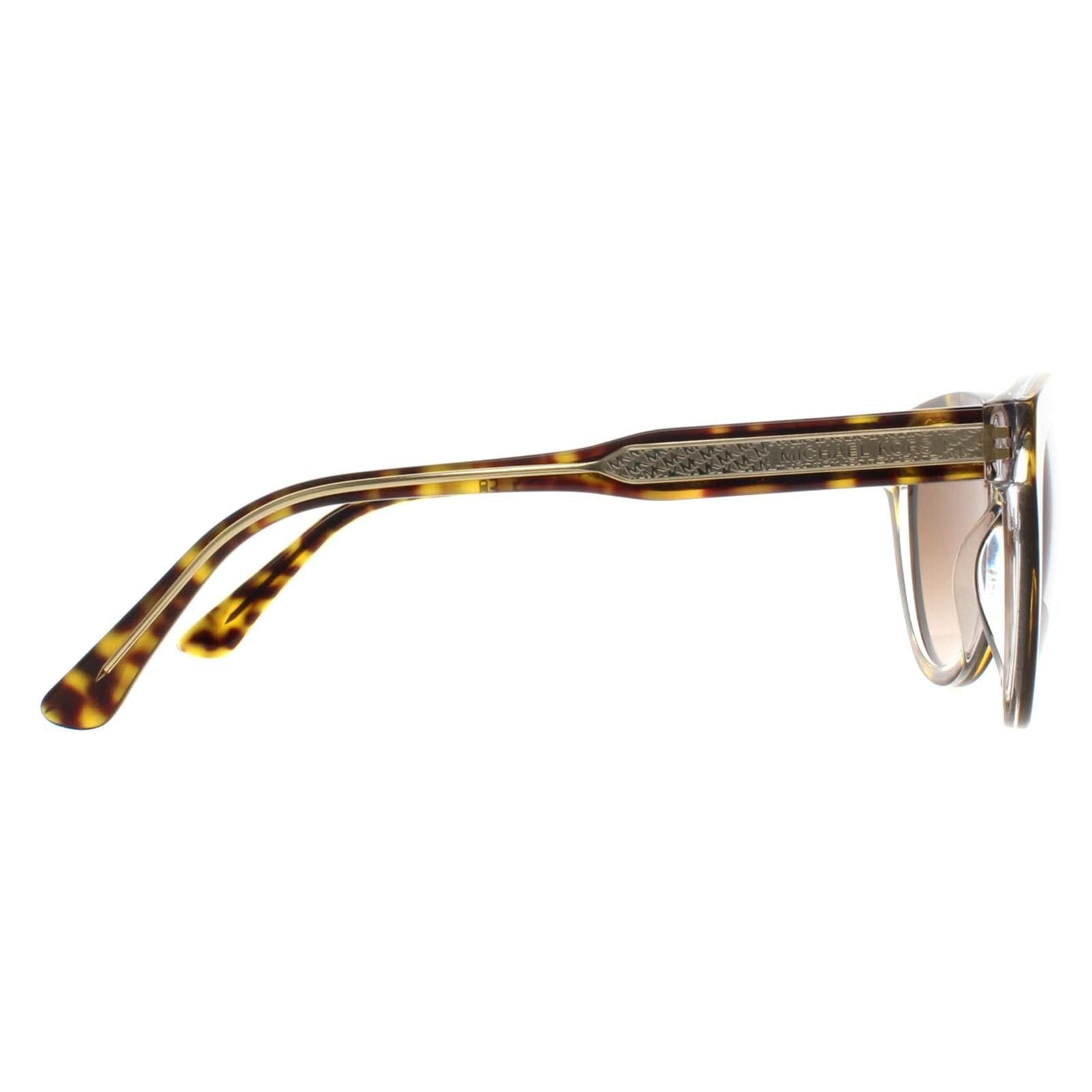 Michael Kors Michael Kors Women's Cat Eye Dark Tortoise on Clear Brown Gradient MK2158 - 4