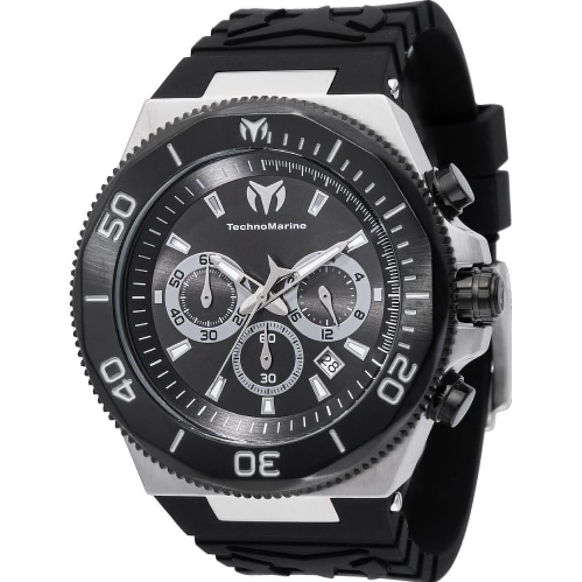 TechnoMarine TechnoMarine Men's TM-224014 Manta 49mm Quartz Watch in Black - 1