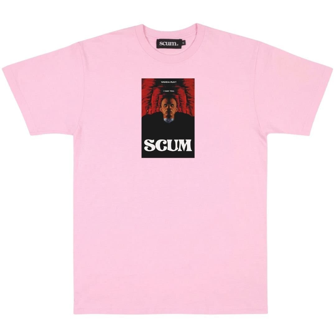 Scum Scum Men's Dare To Play T-Shirt - Pink
