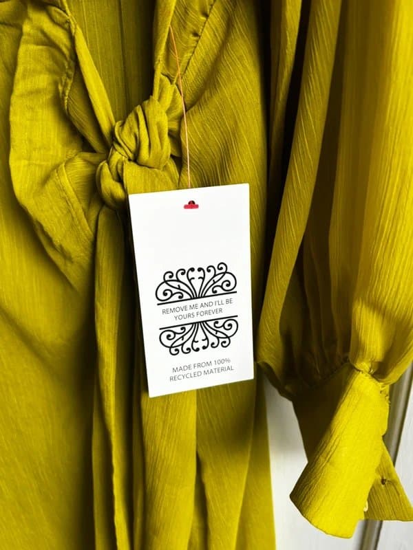 Never Fully Dressed Never Fully Dressed Lime sheer wrap dress size 16