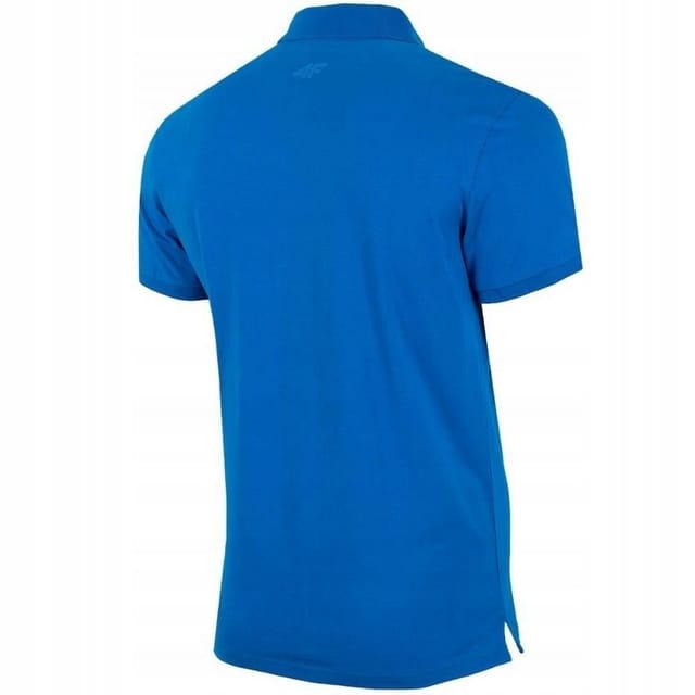4F 4F Men's H4L22 TSM355 Polo Shirt in Blue - 2