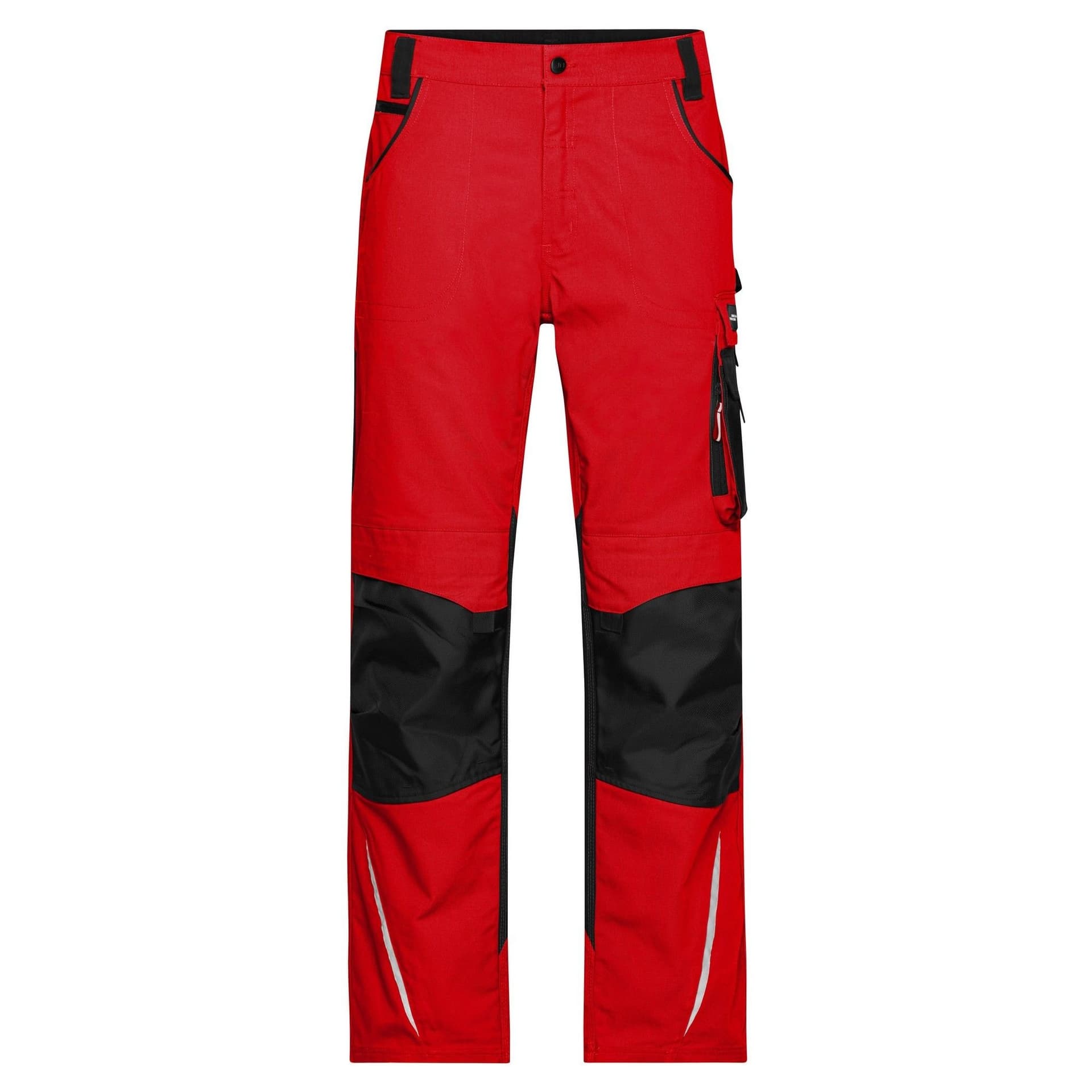 James and Nicholson James and Nicholson Men's Work Trousers in Red