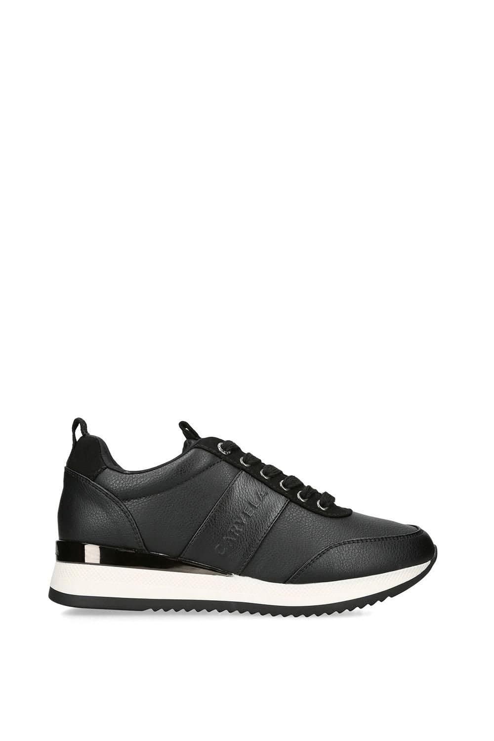 Carvela Carvela Women's 'Frame Runner' Black Trainers
