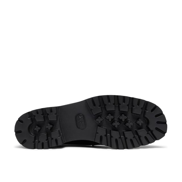 Clarks Clarks Women's Yukoner Penny Black Leather Loafers, Slip Ons - 3
