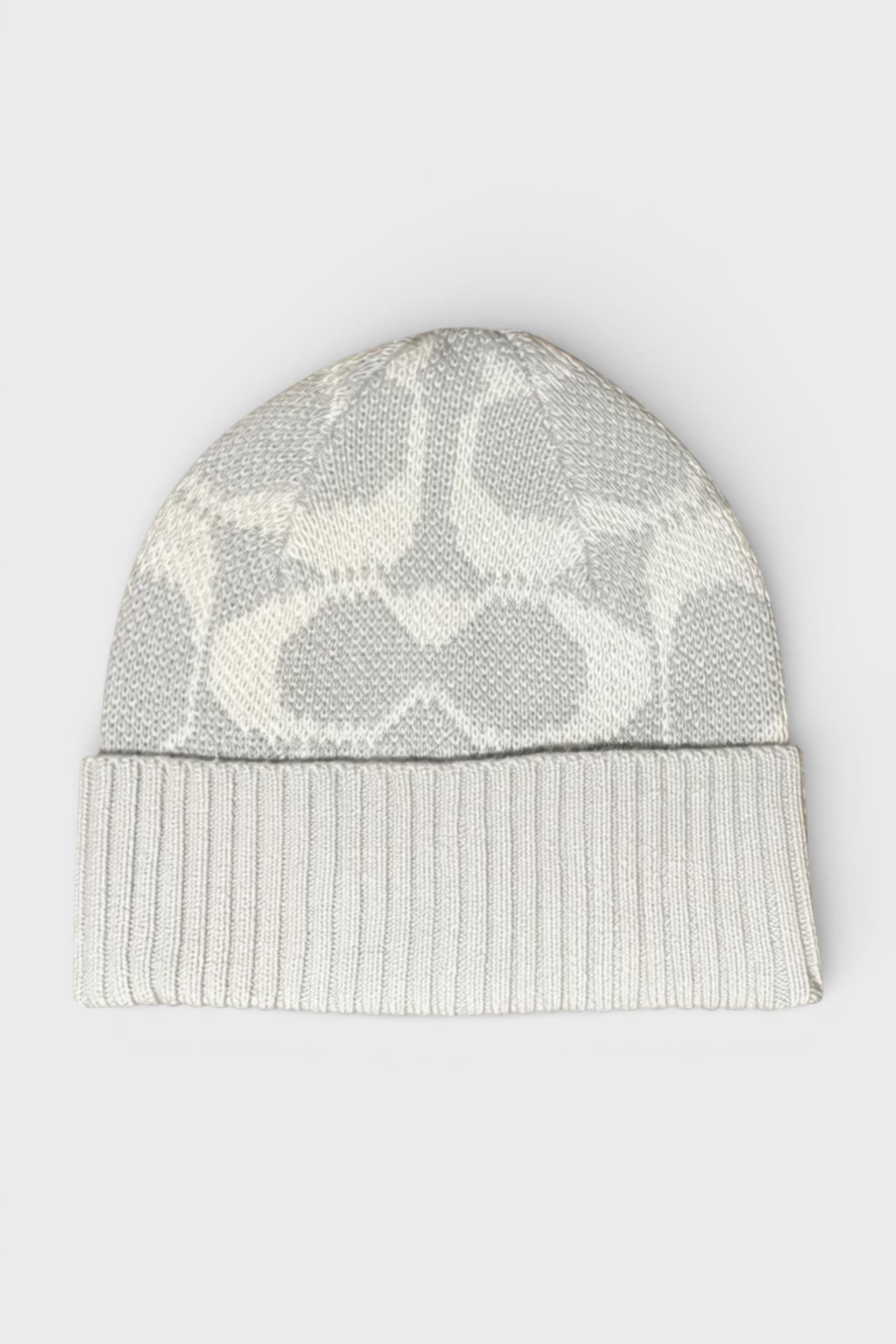 Coach Coach Grey Knit Beanie for Women