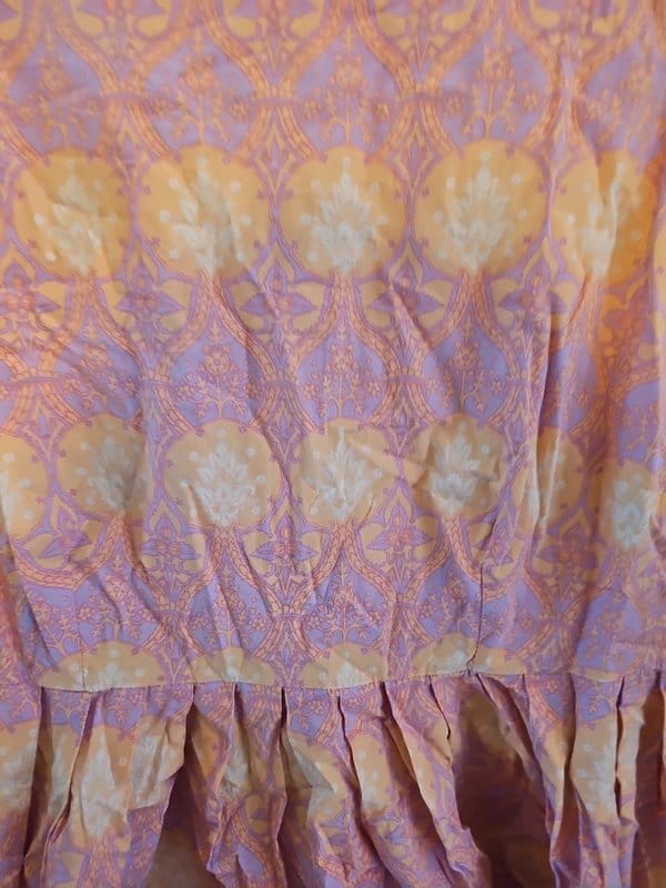 ASOS Asos size 22 pastel rainbow paisley tea dress vintage retro circled 50s - 1