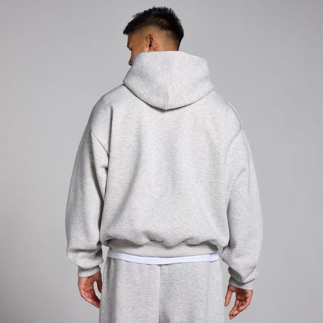 MyProtein Myprotein Men's Rest Day Oversized Hoodie in Grey - 2