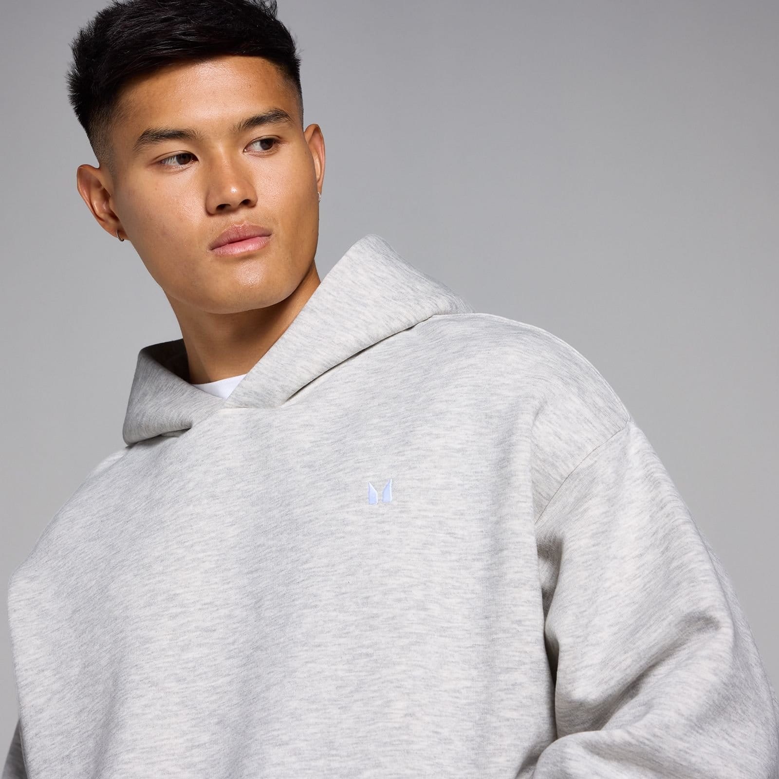MyProtein Myprotein Men's Rest Day Oversized Hoodie in Grey - 4