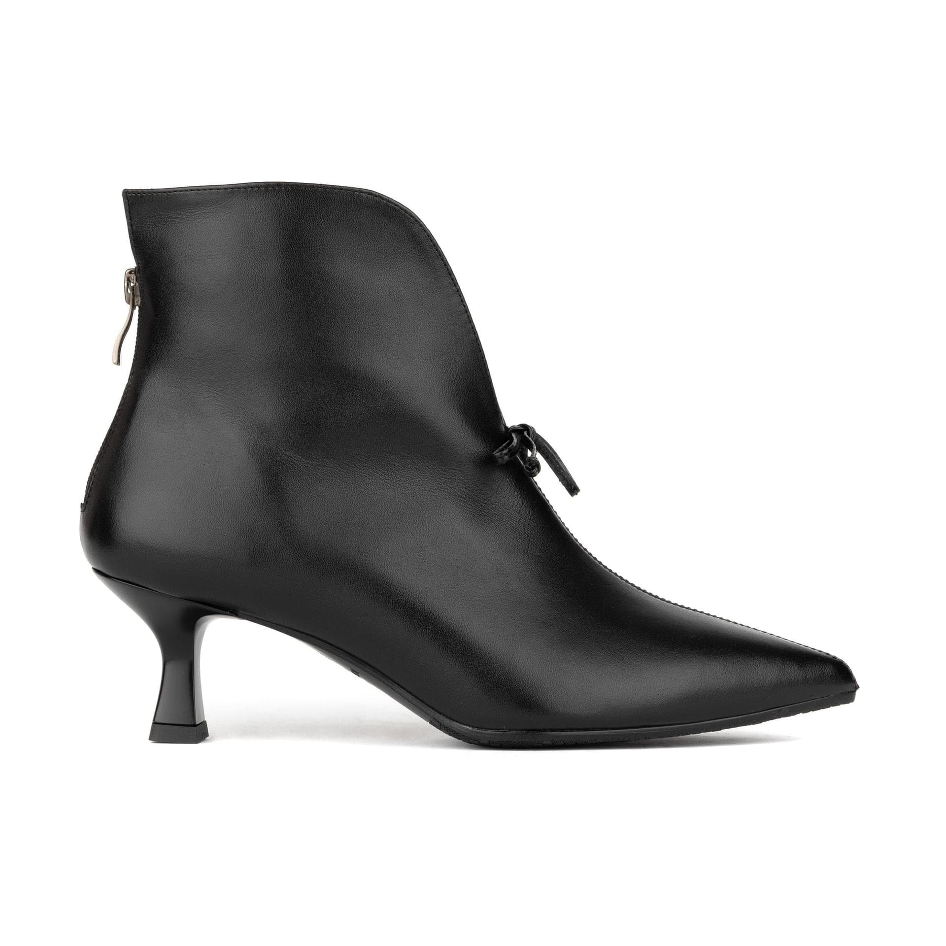Embassy London Embassy London Black Leather Ankle Boots