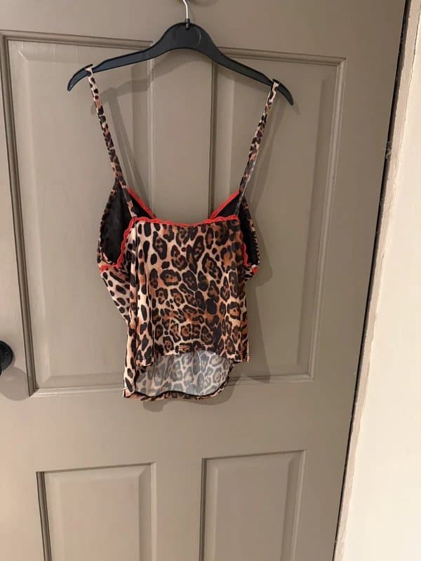 ASOS asos leopard print top