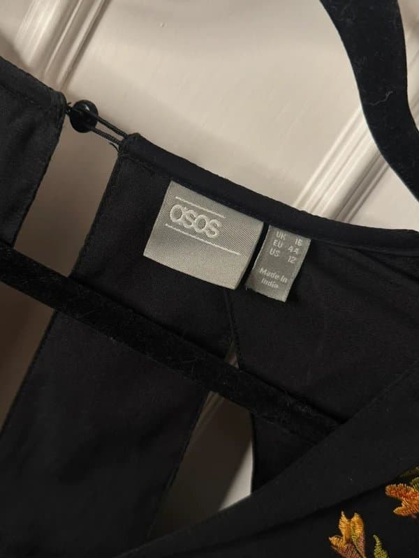 ASOS ASOS floral embroidered midi dress