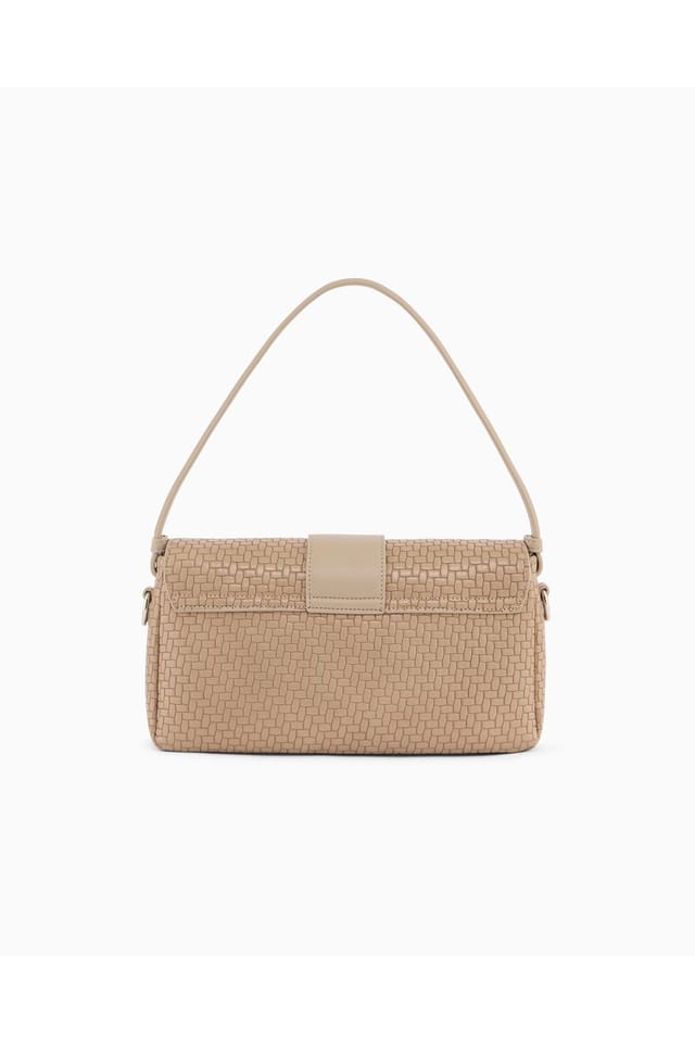 Armani Exchange Armani Exchange Women's Susy Soft Woven Shoulder Sand - 2