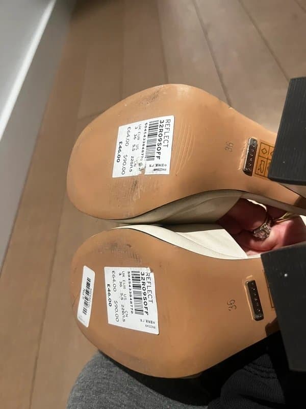 Topshop Topshop Heeled Mules with Block Heal and Buckle Strap