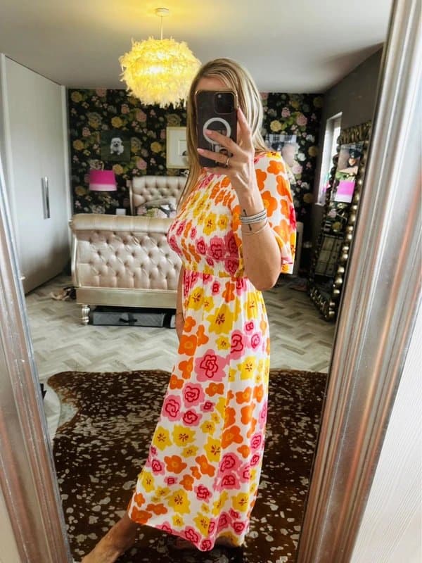 Never Fully Dressed Never Fully Dressed dress with elasticated top size 12