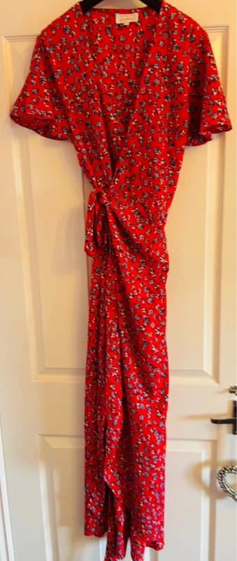 Dancing Leopard Dancing leopard plunge midi wrap wedding party holiday 14 same day post