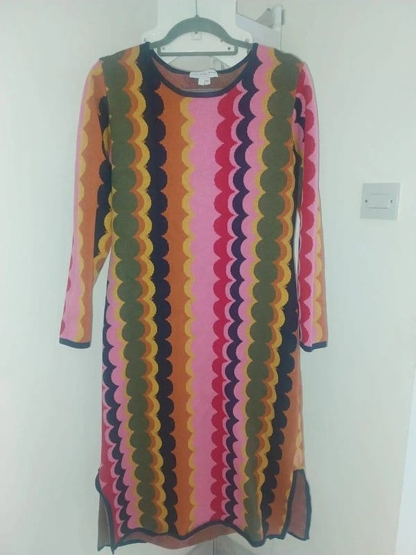 Never Fully Dressed Never fully dressed multicoloured knitted dress size XL 14/16 - 1