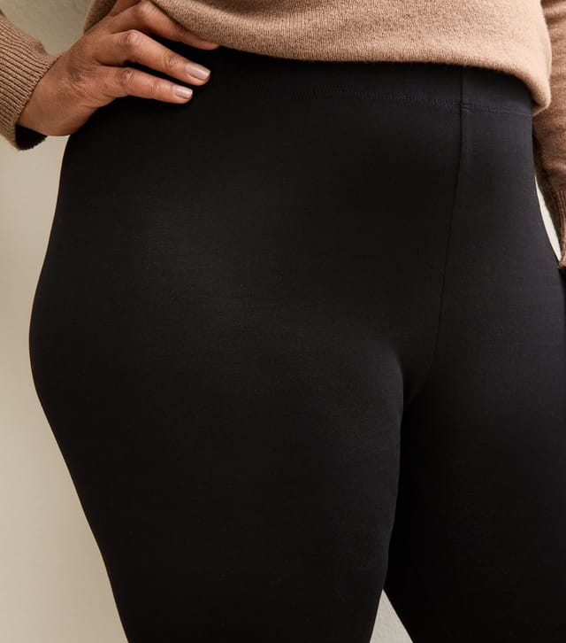 New Look Women's Curve 2 Pack Black Jersey Leggings New Look - 2