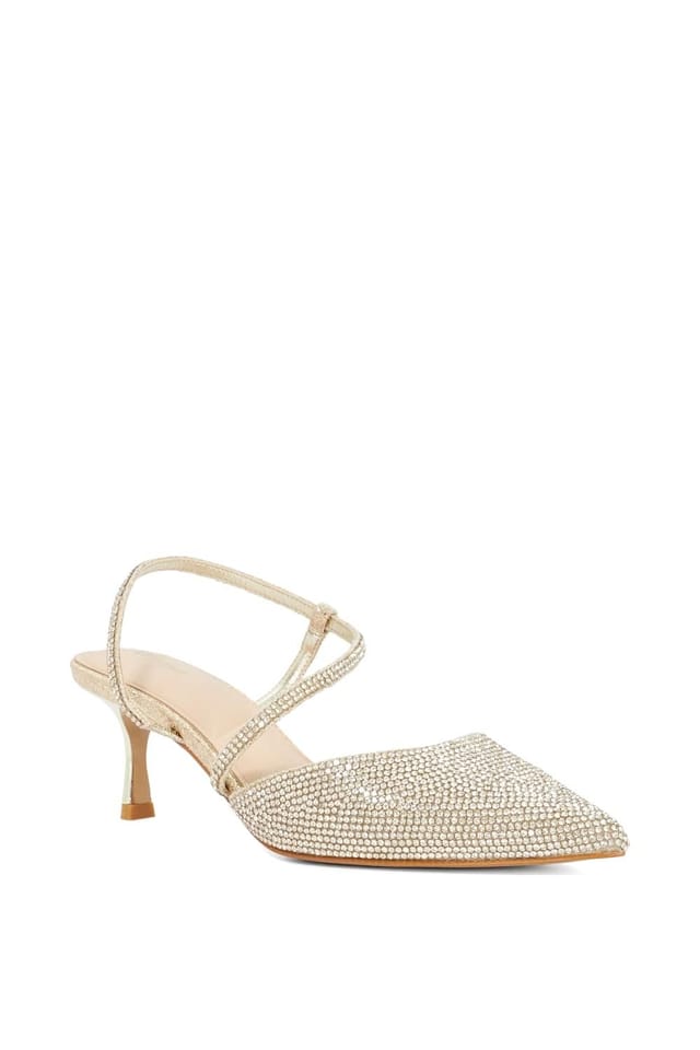 Dune London Dune London Women's 'Competitives' Strappy Heels in Metallics - 2