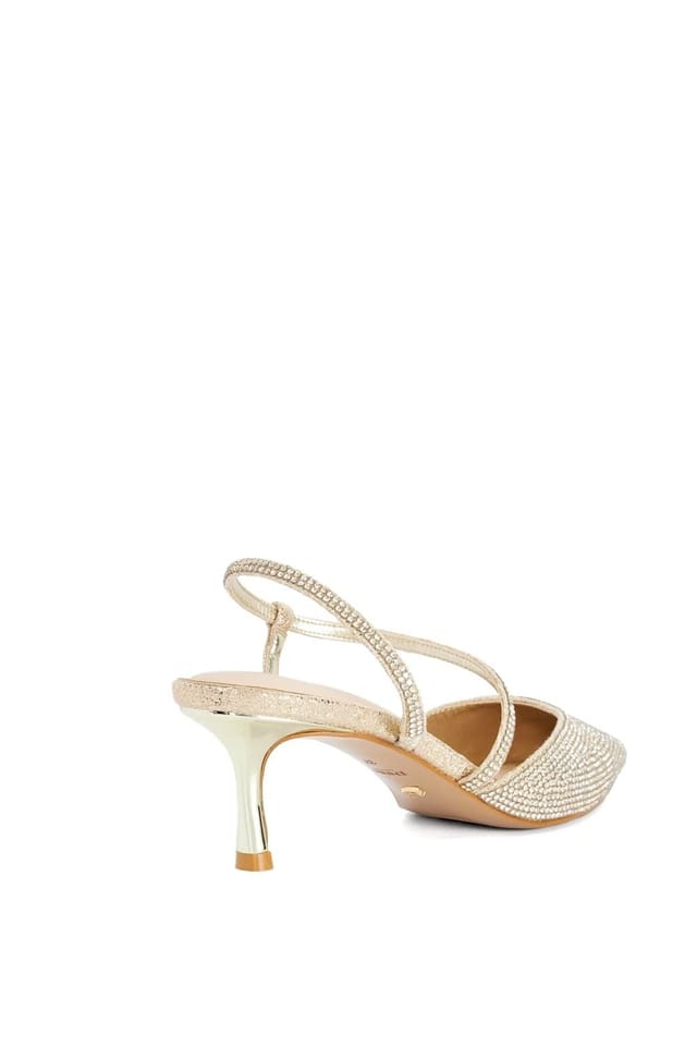 Dune London Dune London Women's 'Competitives' Strappy Heels in Metallics - 3