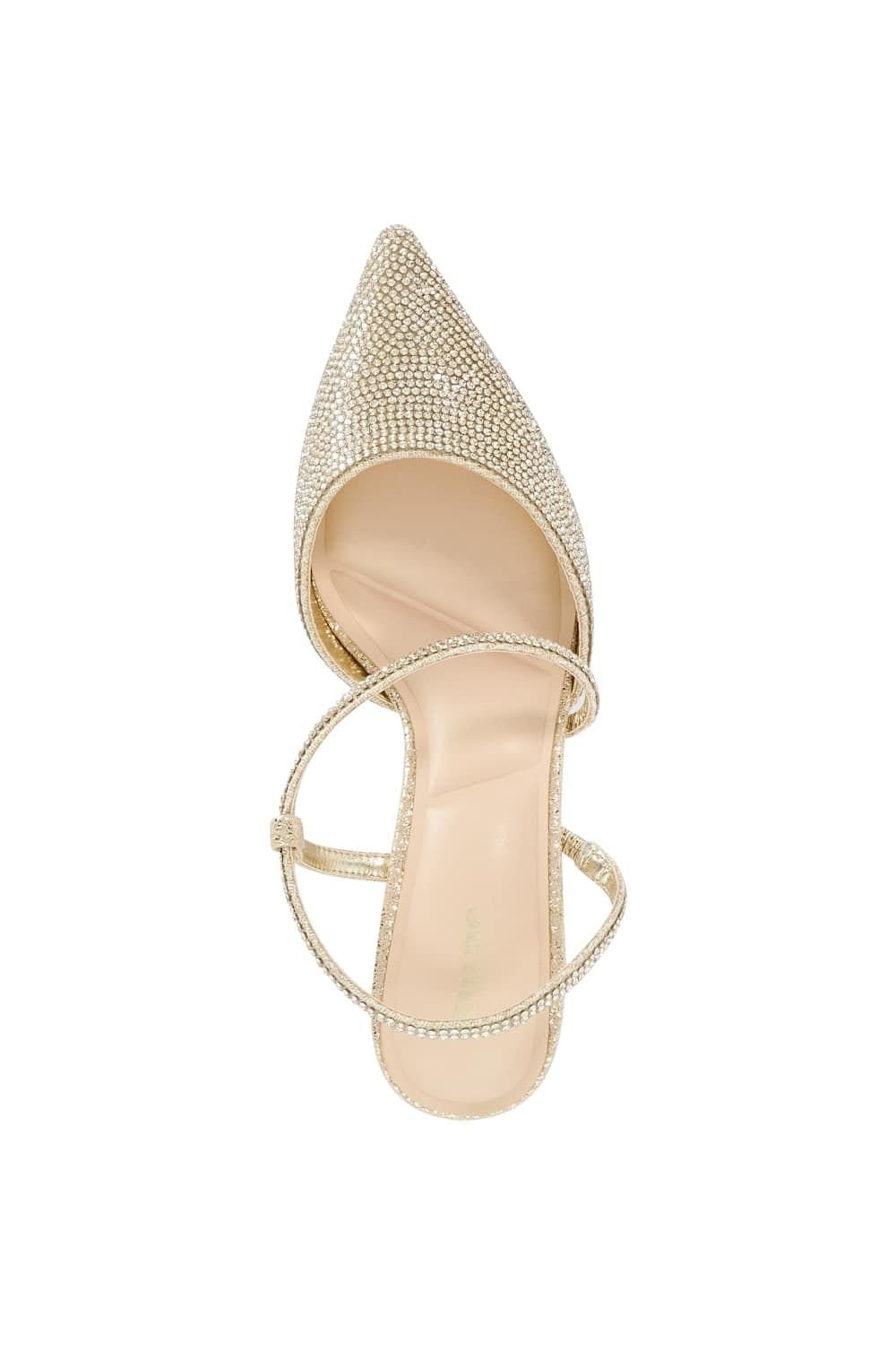 Dune London Dune London Women's 'Competitives' Strappy Heels in Metallics - 4