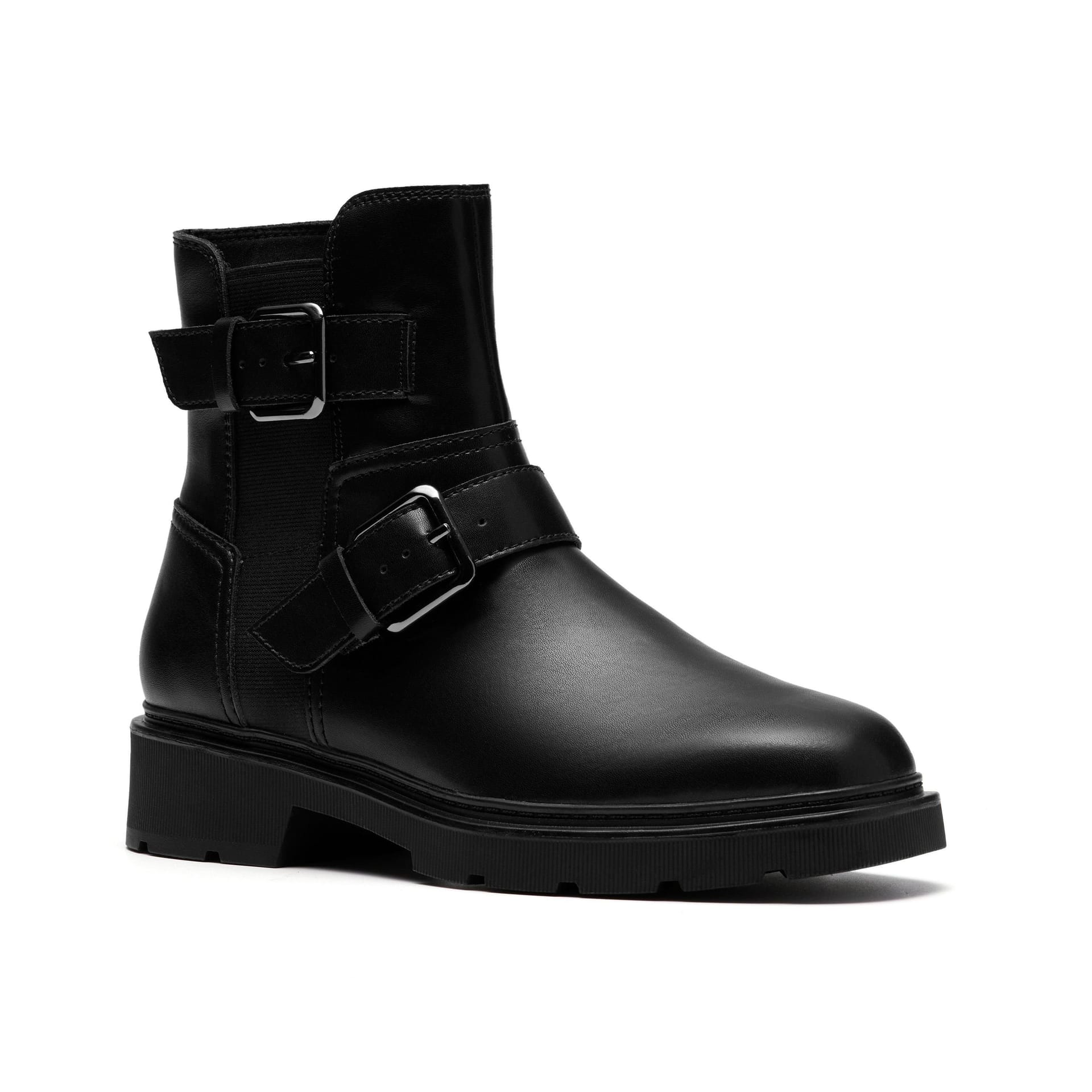 Clarks Clarks Women's Lauryl Bay Black Leather Ankle Boots - 4
