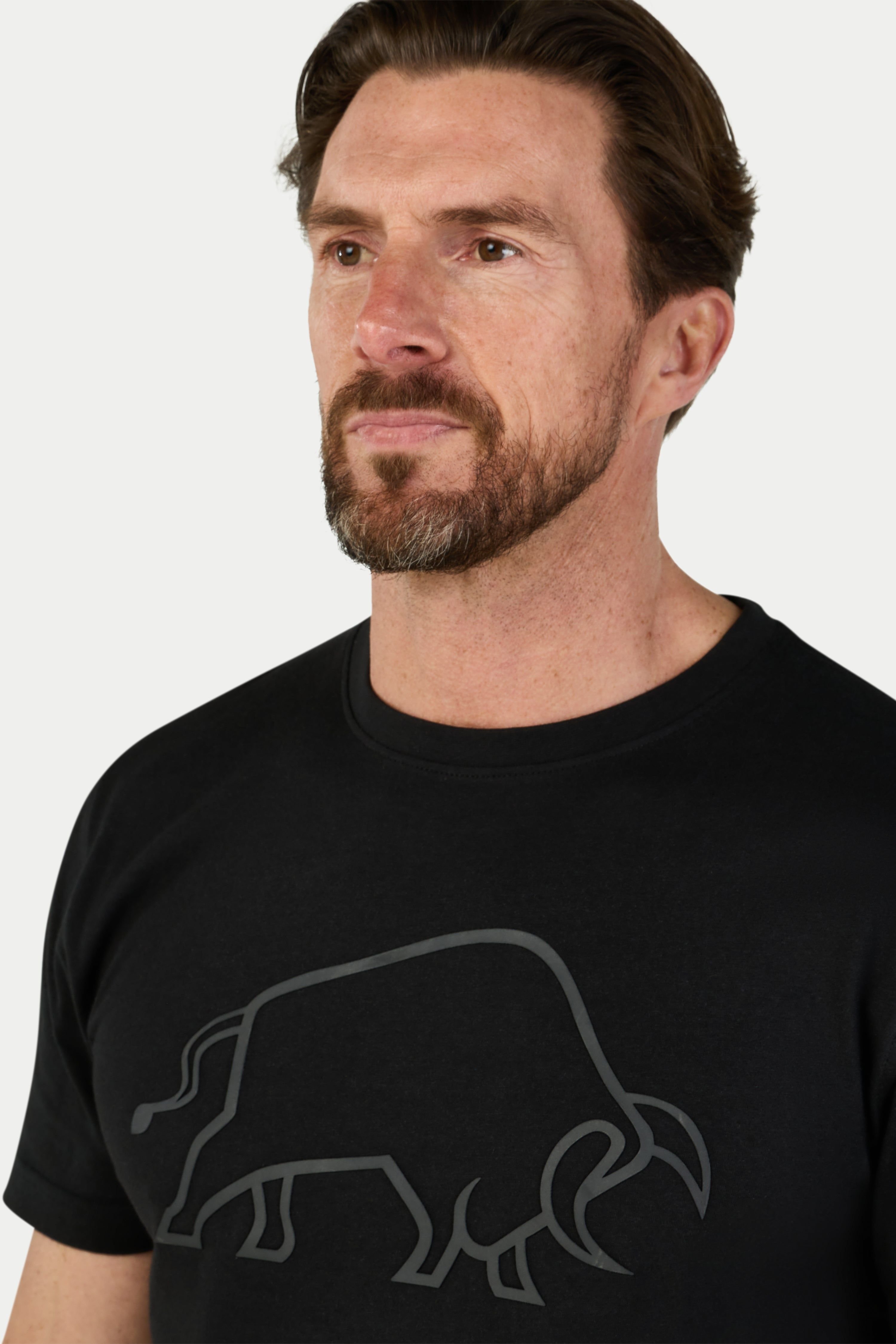 raging bull Raging Bull Men's Highbuild T-Shirt in Black - 3