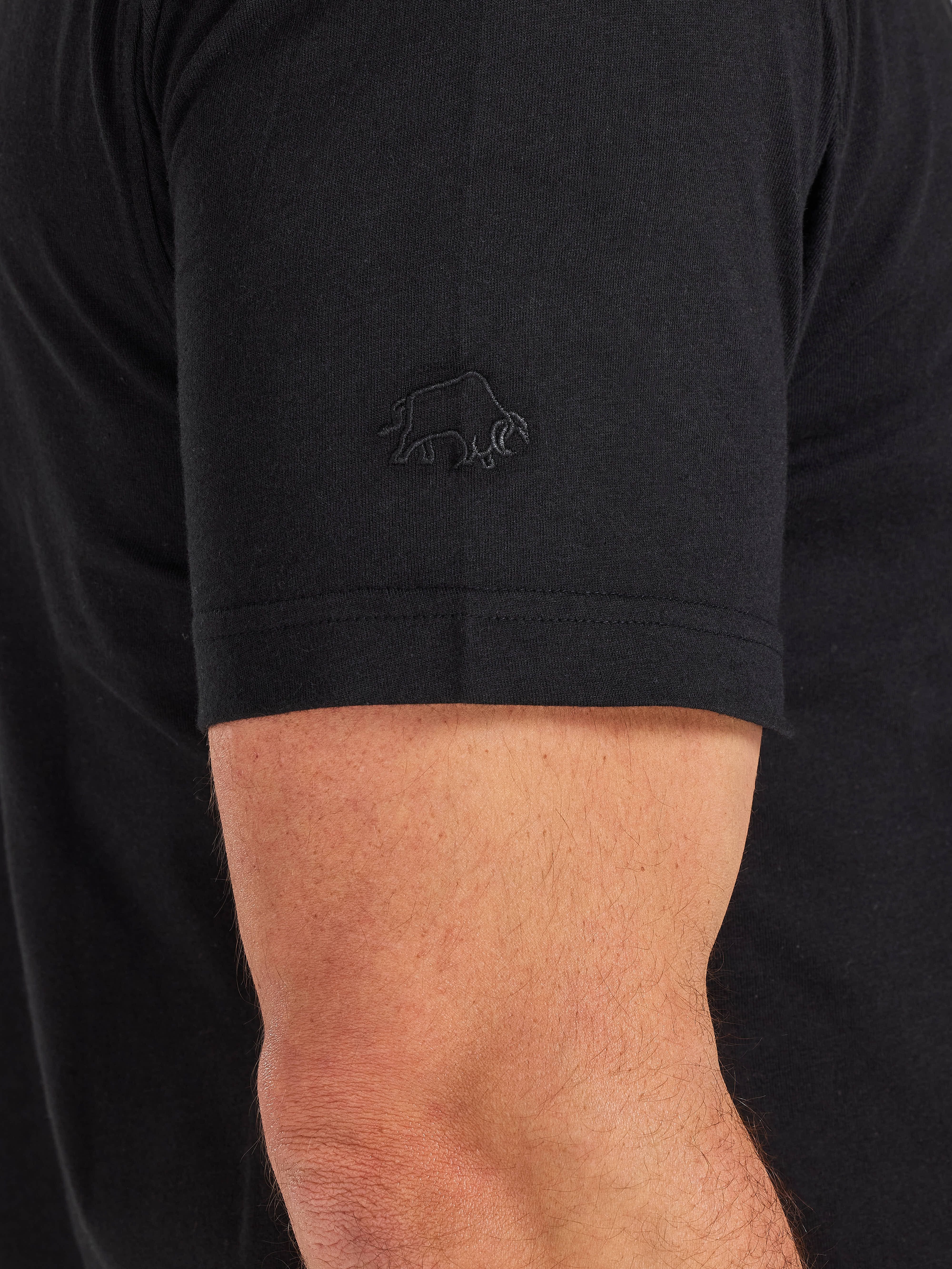 raging bull Raging Bull Men's Highbuild T-Shirt in Black - 4