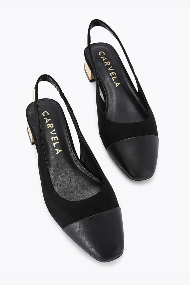 Carvela Carvela Women's 'Amelia' Fabric Flats in Black - 2