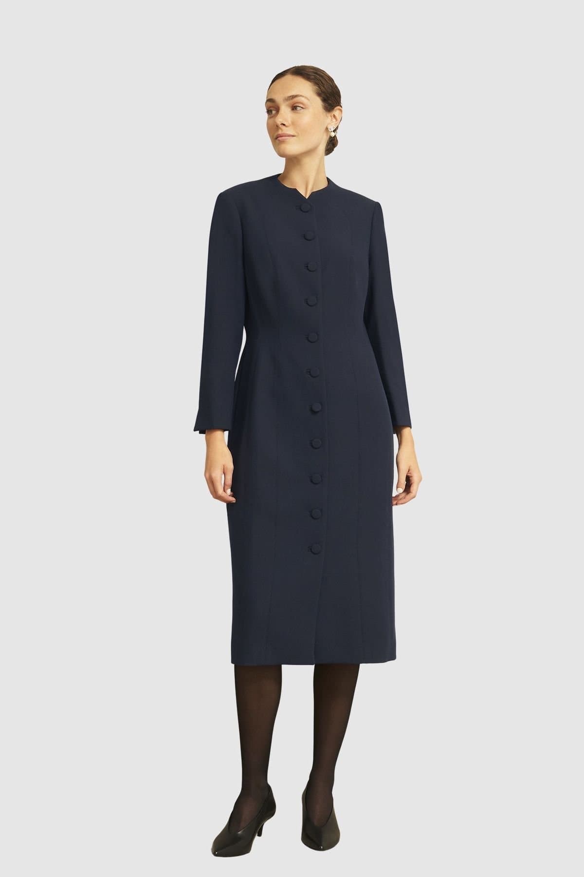 Hobbs London Hobbs London Women's Berkely Dress in Dark Navy