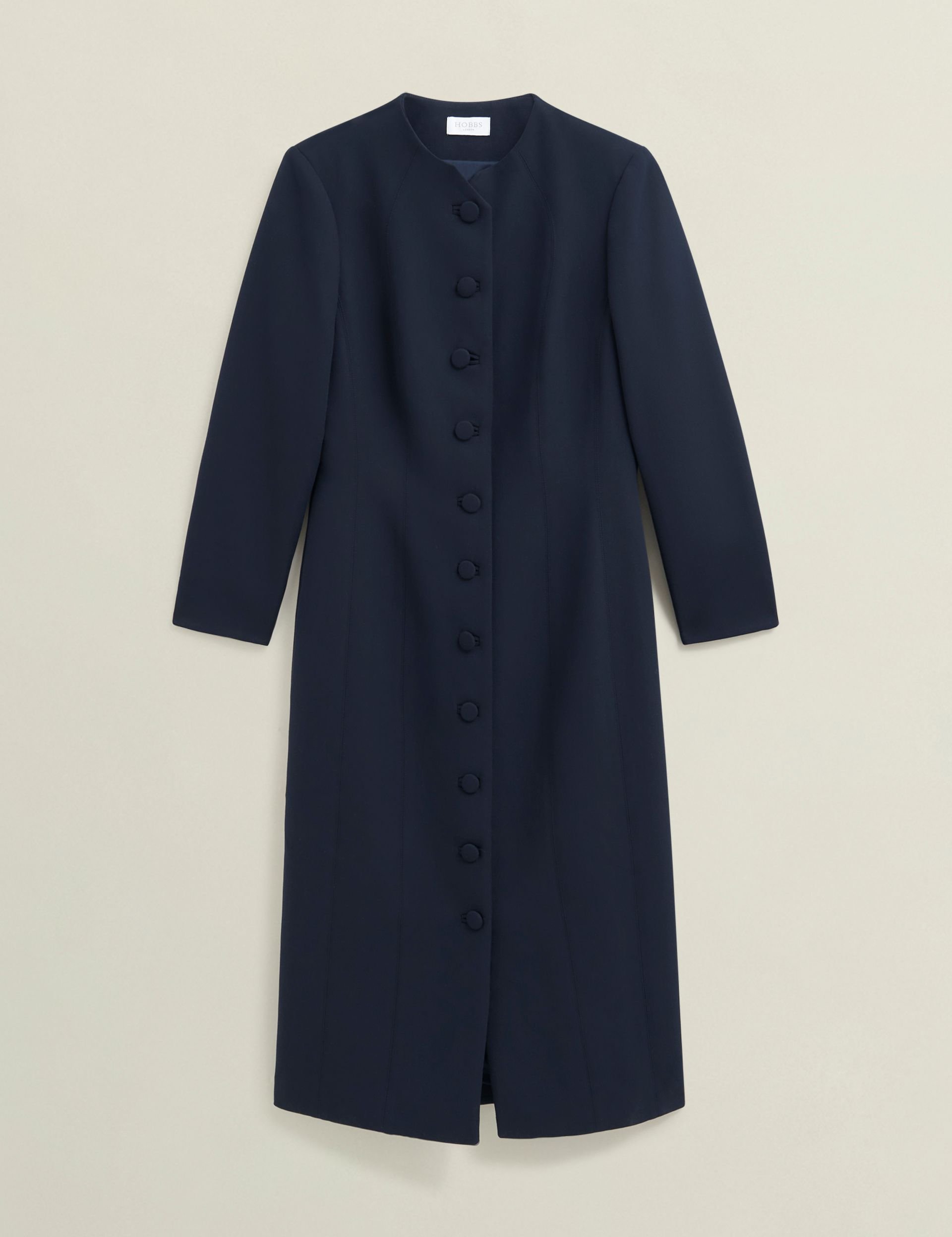 Hobbs London Hobbs London Women's Berkely Dress in Dark Navy - 2