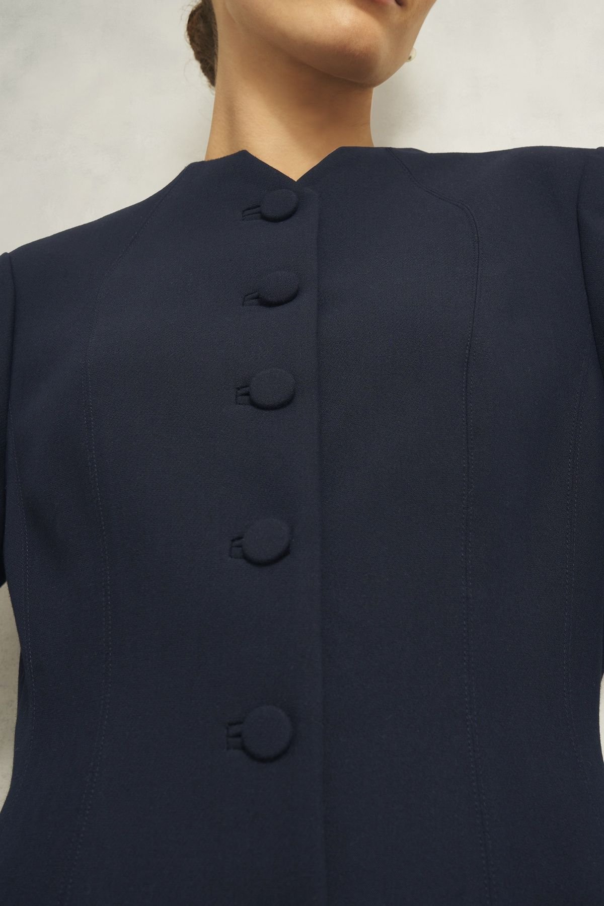 Hobbs London Hobbs London Women's Berkely Dress in Dark Navy - 3