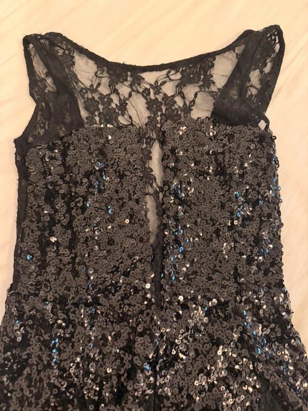 ASOS Sequin black dress