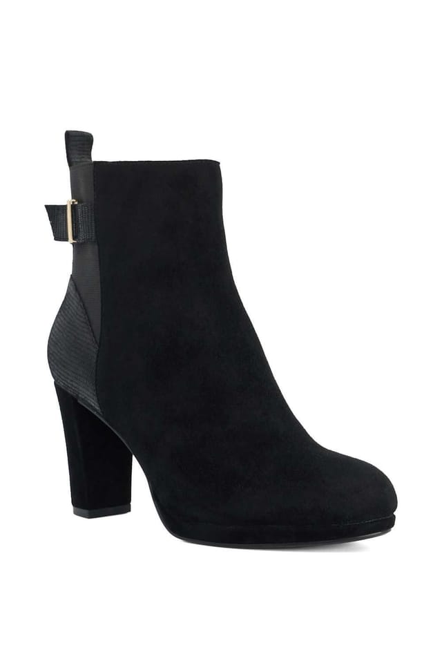 Dune London Dune London Women's 'Olens' Suede Ankle Boots in Black - 2
