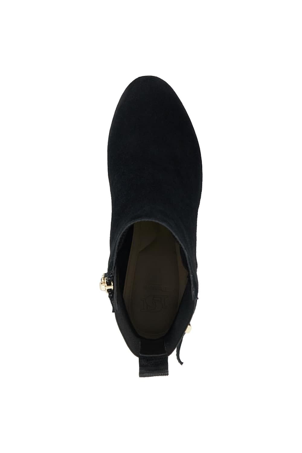 Dune London Dune London Women's 'Olens' Suede Ankle Boots in Black - 4