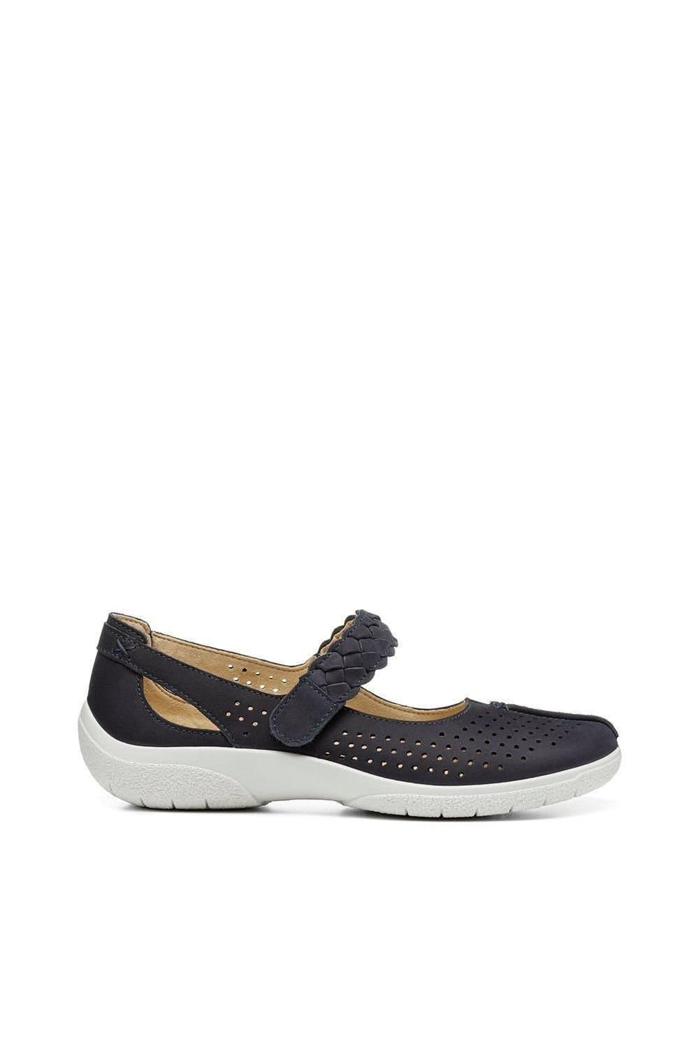 Hotter Hotter Women's Wide Fit 'Quake II' Mary Janes in Navy