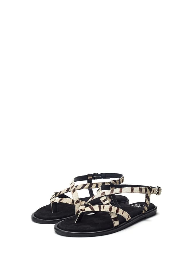Moda in Pelle Moda In Pelle Women's 'Jacaran' Pony Hair Sandals - 3