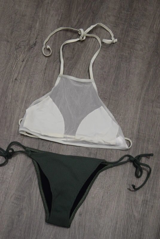 ASOS ASOS & Noisy May halter neck tie side bikini set size 10 k15 - 1