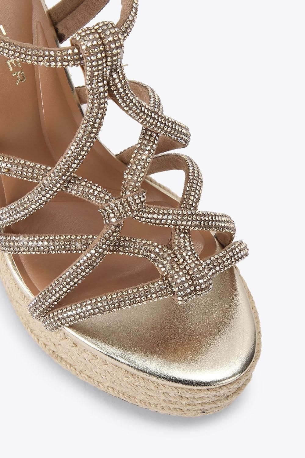 KG Kurt Geiger KG Kurt Geiger Women's 'Perla Wedge' Heels in Gold - 4
