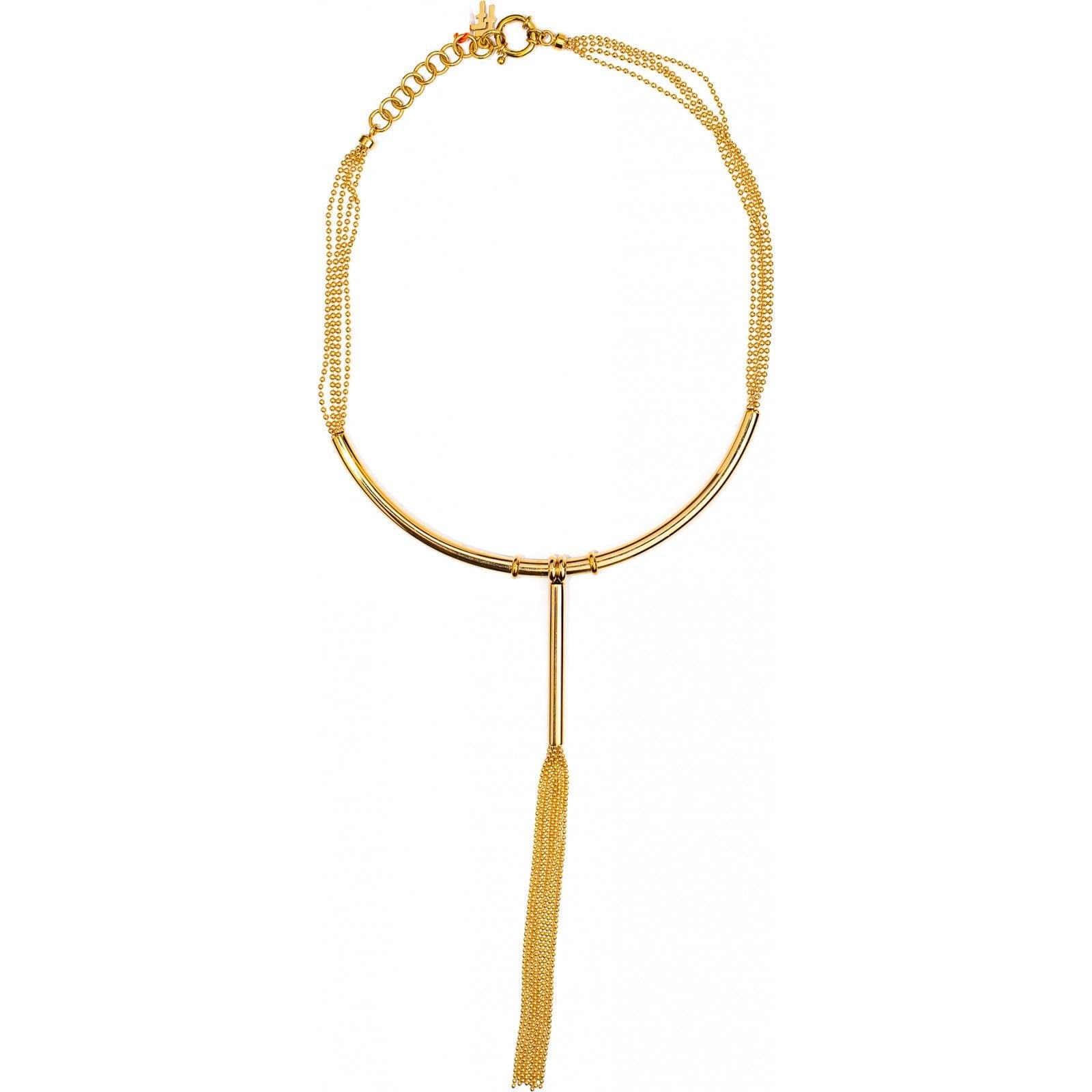 Folli Follie Folli Follie Gold Beaded Chain Necklace