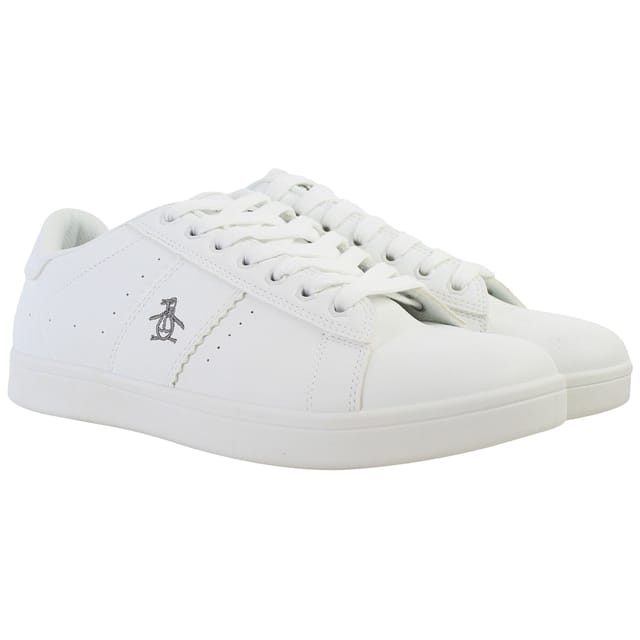 Penguin Penguin Men's Steadman White Trainers - 2
