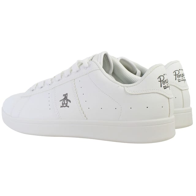 Penguin Penguin Men's Steadman White Trainers - 3