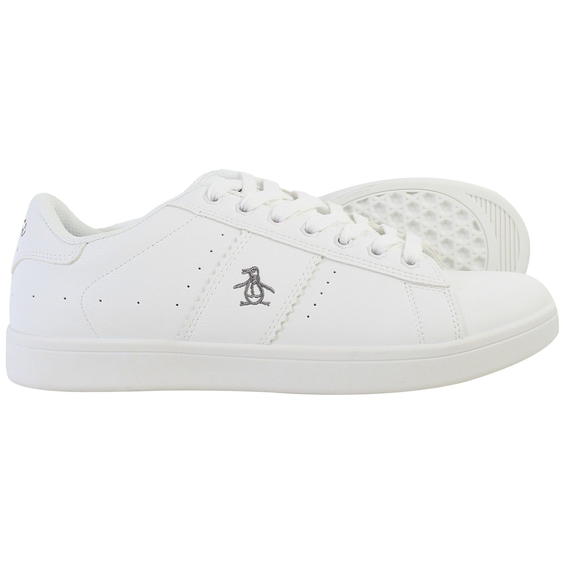 Penguin Penguin Men's Steadman White Trainers - 4