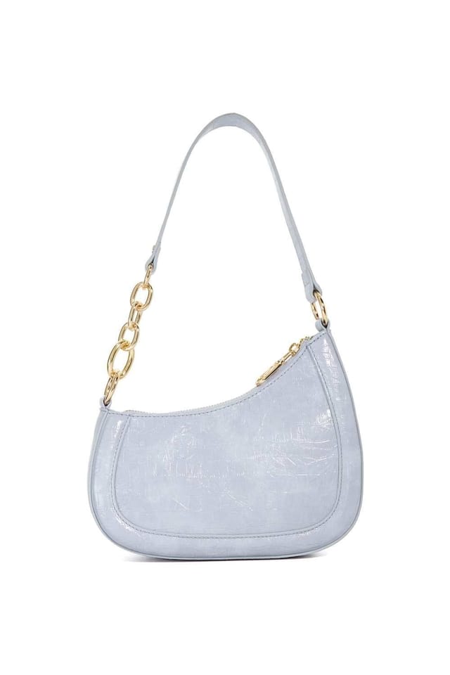 Dune London Dune London Women's 'Direction' Leather Shoulder Bag in Blue - 2