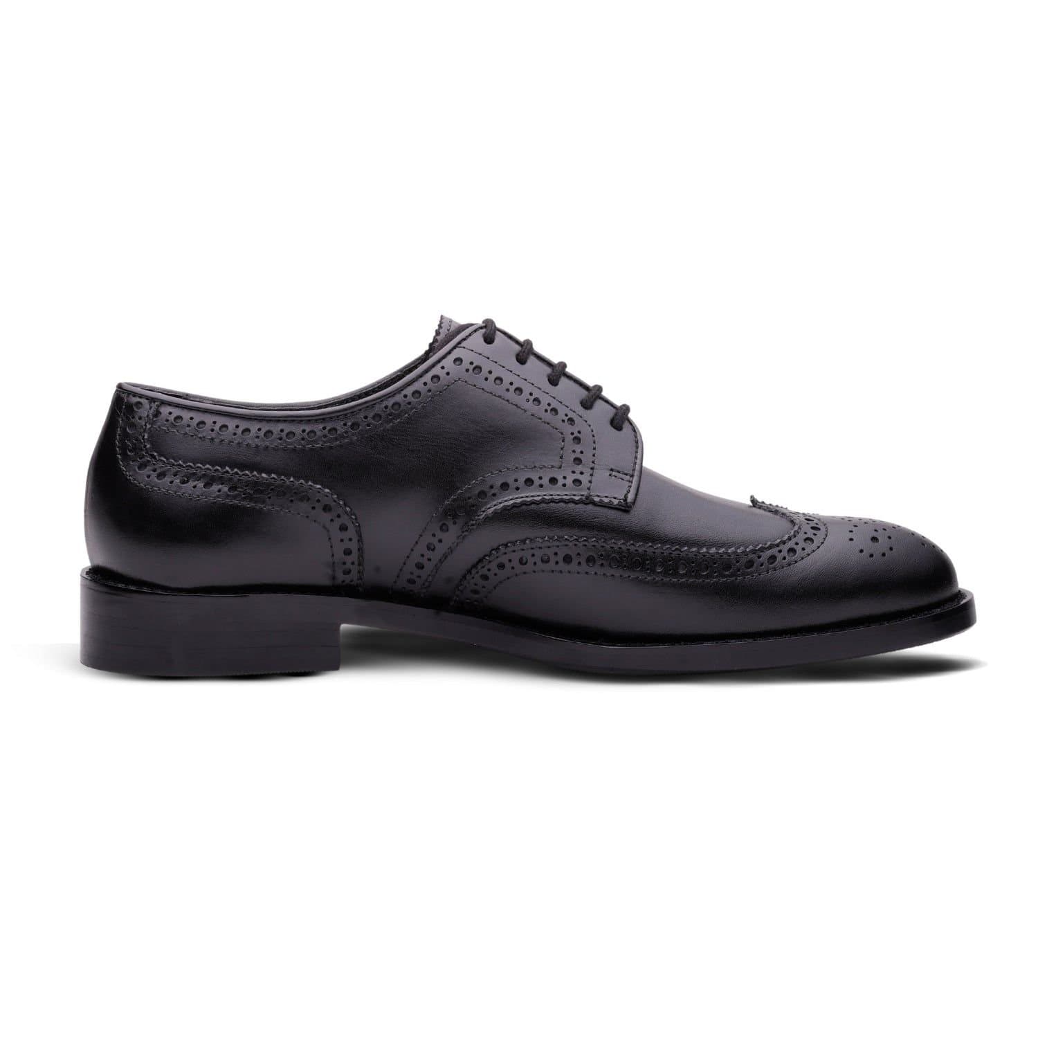 QUIVE London QUIVE London Men's Black Leather Oxford Shoes