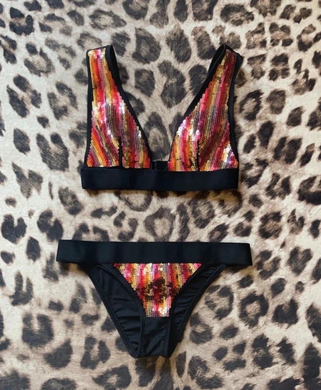 ASOS ASOS sequin bikini