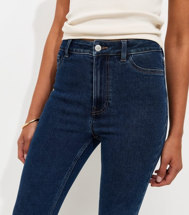 New Look Women's Blue Hallie Disco Skinny Leg Jeans New Look - 3