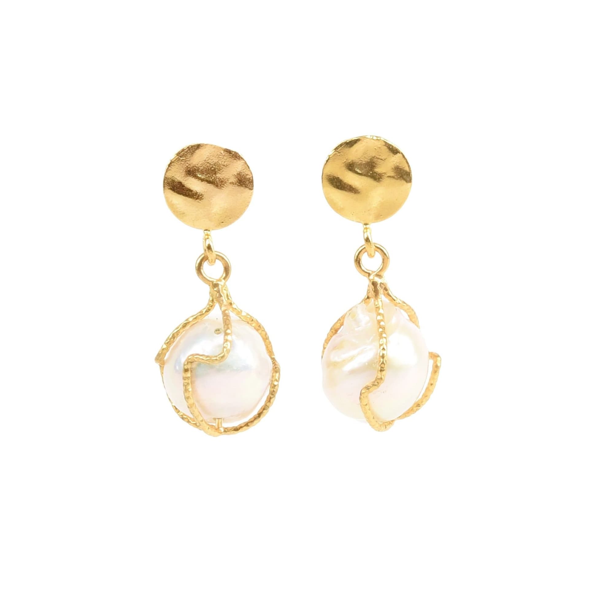 Addicted 2 Addicted 2 Multicolor Baroque Pearl Earrings