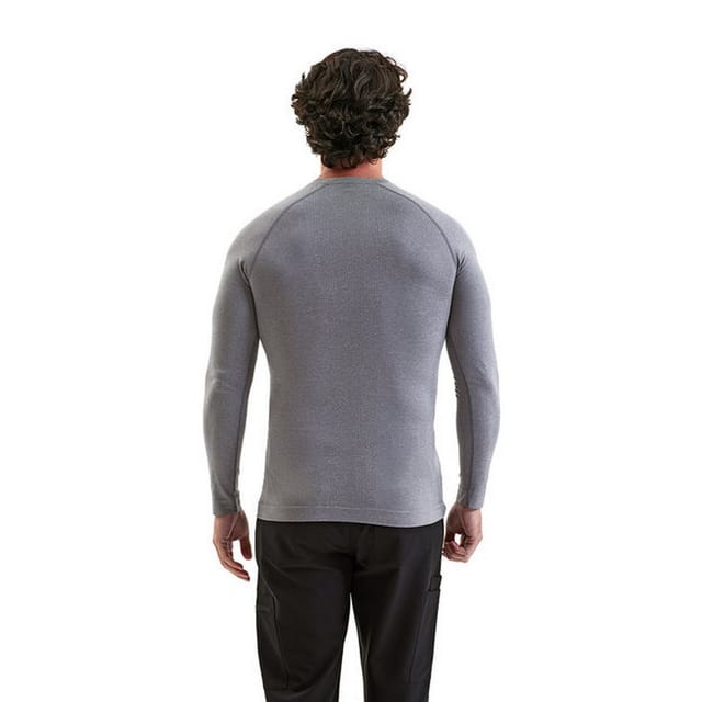 Onna Onna Men's Unstoppable Fresh Underscrub Base Layer in Grey - 3