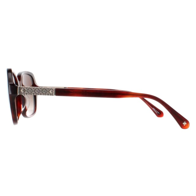 Kate Spade Kate Spade Women's Buttefly Havana Brown Gradient Polarized Yvette/S - 3