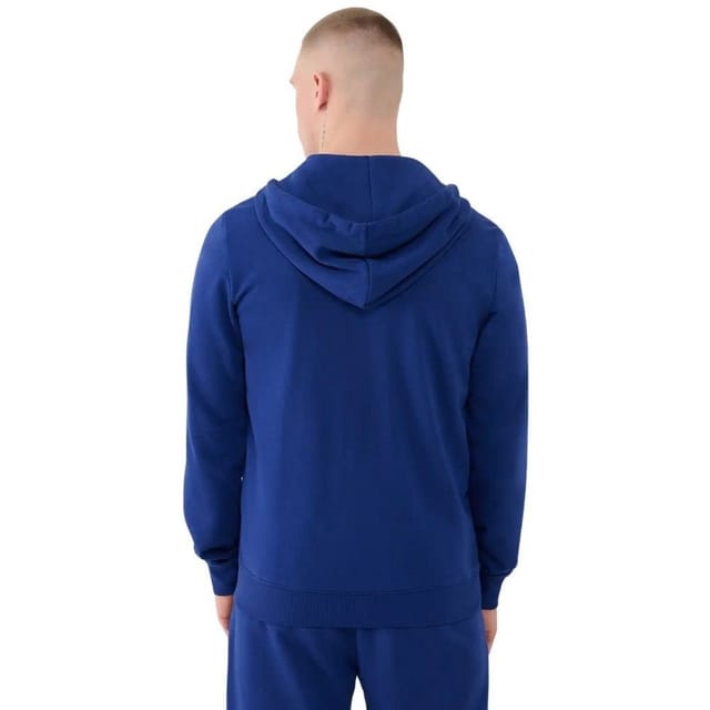 4F 4F Men's WMM00TSWSM1768 Full Zip Hoodie in Navy - 2